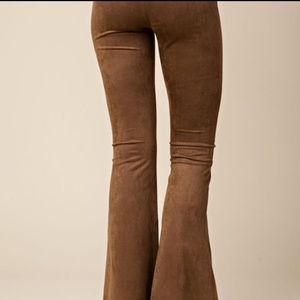 WILD HONEY FAUX SUEDE PANTS